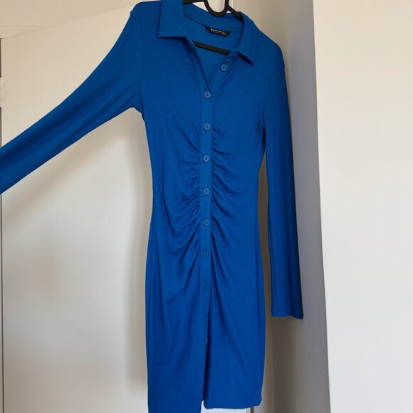 Stradivarius blue dress, size US 4 - Picture 5 of 8